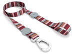 Morso Hondenriem Gerecycled Skyline Rood / Roze 120X1,5 Cm Tot 6 Kg