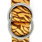 Morso Hondenriem Verstelbaar Gerecycled Jungle Drum Oranje 75-230X1,5 Cm 1-4 Kg