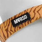 Morso Mini Hondentuig Verstelbaar Gerecycled Jungle Drum Oranje 24-32X1,5 Cm