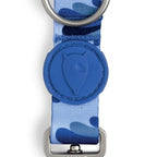 Morso Hondenriem Verstelbaar Gerecycled Splash Blauw 75-230X1,5 Cm 1-4 Kg