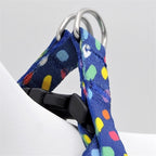 Morso Mini Hondentuig Verstelbaar Gerecycled Color Invaders Paars 24-32X1,5 Cm
