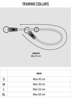 Morso Half Slip Halsband Hond Soft Rope Gerecycled Grey Grijs 45X1 Cm