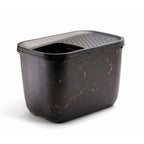 Savic Kattenbak Hop In Marble Zwart / Goud 58,8X39X39,5 Cm