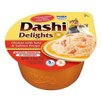 Inaba Dashi Delights Chicken With Tuna & Salmon Recipe 70 Gr