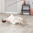 Trixie Kattenhengel Muis Kunststof / Pluche 46 Cm