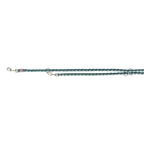 Trixie Hondenriem Cavo Verstelbaar Petrol / Salie Groen 200X1,8 Cm