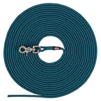 Trixie Hondenriem Sleeplijn Rond Zonder Handlus Petrol Blauw 5 Mtr X 0,6 Cm