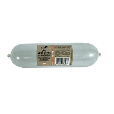 Freds Gestoomd Vers Vlees Worst Zalm Graan En Glutenvrij 900 Gr