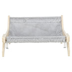 Trixie Hangmat Hout Onbehandeld Grijs 47X24X38 Cm