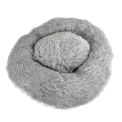 Sazzz Hondenmand Fluffy Lichtgrijs 65X65X15 Cm
