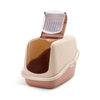 Savic Kattenbak Nestor Champagne Roze / Terracotta 56X39X38,5 Cm