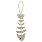 Trixie Visgraat Leer Met Touw 43 Cm