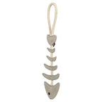 Trixie Visgraat Leer Met Touw 43 Cm