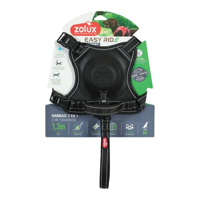 Zolux Easyride Hondentuig Zwart M 41-57X55-67 Cm