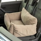 Trixie Autostoel Dubbel Taupe 80X60X35 Cm