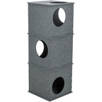 Trixie Kattenhuis Toren Nele Vilt Grijs 38X38X105 Cm