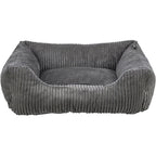 Trixie Hondenmand Jonna Vital Ribstof Donkergrijs 60X50 Cm