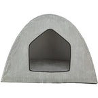 Trixie Hondenmand Tent Jonna Vital Ribstof Lichtgrijs 75X55X55 Cm