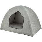 Trixie Hondenmand Tent Jonna Vital Ribstof Lichtgrijs 75X55X55 Cm