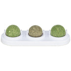 Trixie Speelballen Matatabi En Catnip Met Houder 5 Cm