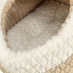 Trixie Kattenmand Iglo Kaline Mio Lichtbruin / Creme 35X41X26 Cm