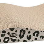 Trixie Krabplank Leo Karton Panterprint Met Kattenkruid / Catnip 44X25X6 Cm 2 St