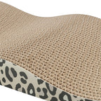 Trixie Krabplank Leo Karton Panterprint Met Kattenkruid / Catnip 44X25X6 Cm 2 St