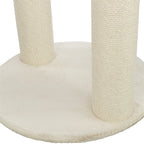 Trixie Krabpaal Leo Panterprint Rond Creme 42X42X82 Cm