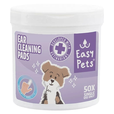 Easypets Ear Finger Pads 50 St