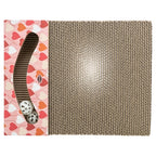 Trixie Krabplank Hartjes Met Ballen Rechthoekig Karton Zalm 38X30X5 Cm