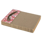 Trixie Krabplank Hartjes Met Ballen Rechthoekig Karton Rood 38X30X5 Cm