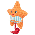 Trixie Zeester Met Flostouw Oranje 22X18X7,5 Cm