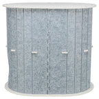 Trixie Speelbox Mara Ovaal Vilt Zand / Grijs 66X46X62 Cm