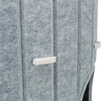 Trixie Speelbox Mara Ovaal Vilt Zand / Grijs 66X46X62 Cm