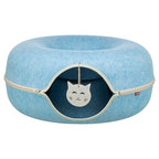 Trixie Speeldonut Vilt Blauw 60X60 Cm