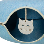 Trixie Speeldonut Vilt Blauw 60X60 Cm
