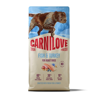 Carnilove True Fresh Adult All Breeds Fish / Turkey 12 Kg