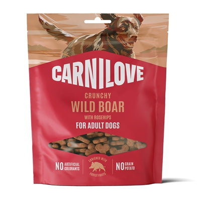 Carnilove Crunchy Snack Wild Boar / Rosehips 200 Gr