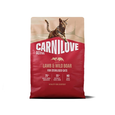 Carnilove Active Adult Sterilised All Breeds Lamb / Wild Boar 400 Gr