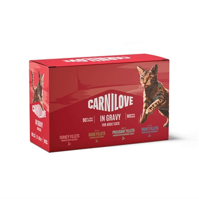 Carnilove Pouch Multipack In Gravy 12X85 Gr