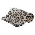Trixie Hondendeken Leo Softpluche Panterprint Creme 100X70 Cm