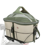 Trixie Fietsmand Voor Bagagedrager Polyester Olijfgroen / Beige 46X33X40 Cm