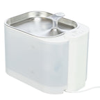 Trixie Drinkfontein Aqua Square Kunststof / Rvs Wit 23,5X16X15,5 Cm