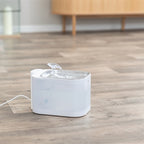 Trixie Drinkfontein Aqua Square Kunststof / Rvs Wit 23,5X16X15,5 Cm