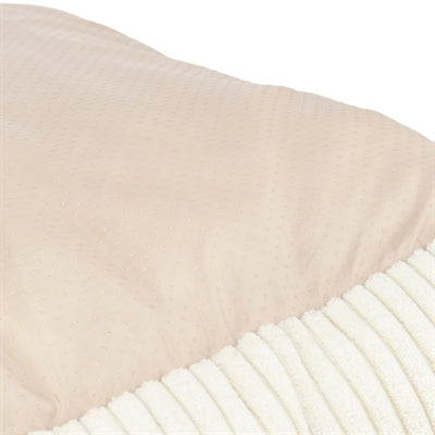 Trixie Vital Hondenmand Jonna Hoekig Ribfluweel Creme