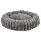Trixie Hondenmand Lonni Rond Brede Ribstof Antraciet 50X50X12 Cm
