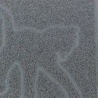 Trixie Kattenbakmat Kattensilhouet Pvc Lichtgrijs 48X35 Cm