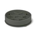 Zolux Voebrak Hond Slow Feed Met Zuignappen Silicone Grijs 16X16X4,5 Cm