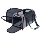 Zolux Reismand Hond / Kat Uitbreidbaar Maximaal 6 Kg Grijs / Zwart M 50X43X26,5 Cm <6Kg
