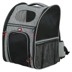 Zolux Kattentas Rugtas Maximaal 8 Kg Grijs / Zwart 30X25,5X42 Cm